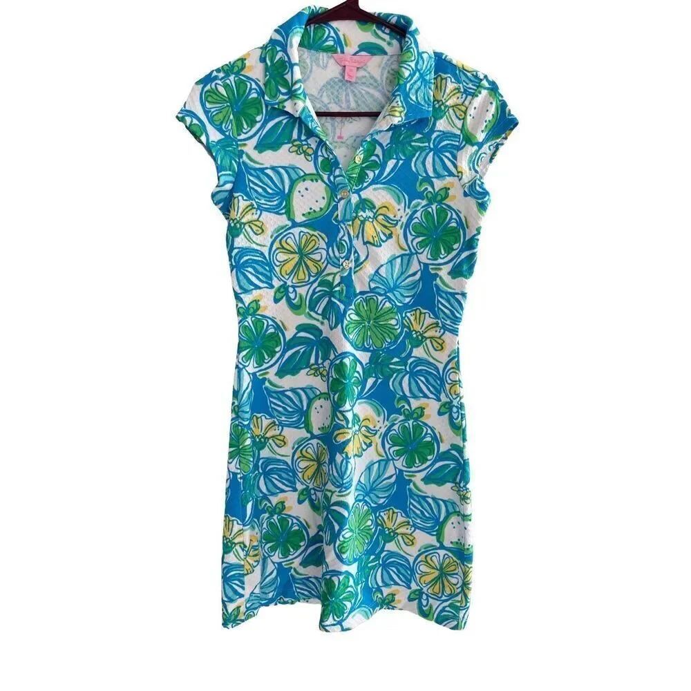 Lilly Pulitzer | Rayna Polo Dress in Sweet & Sour sz xs
